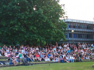 Poetry-Slam aus dem Amphitheater ins Radio